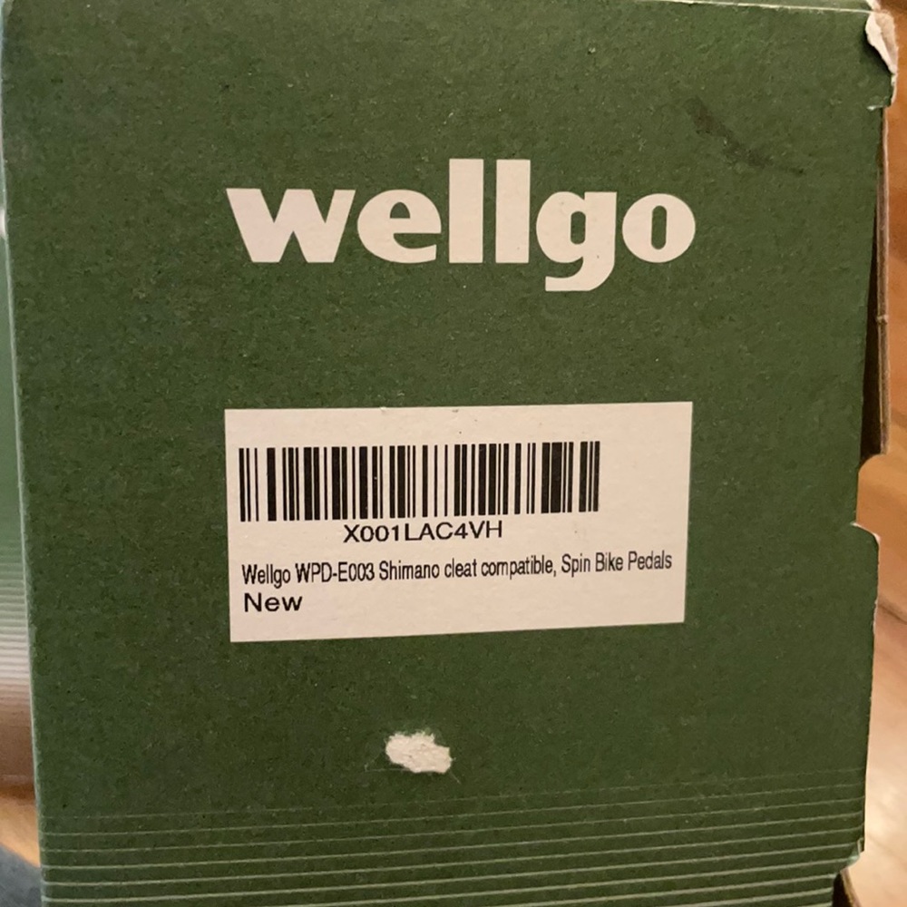 WELLGO SPIN BIKE PEDALS